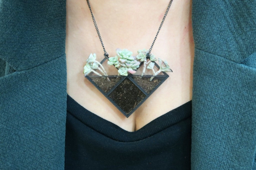 WARHOL gardening breastplate delivered with organic soil and seeds